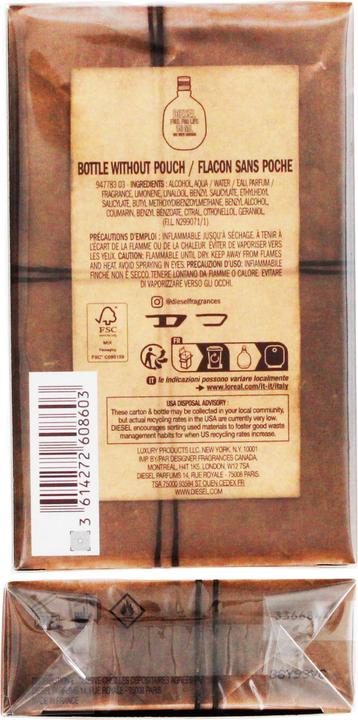 Actual product image Diesel Fuel For Life (Eau de toilette, 50 ml)