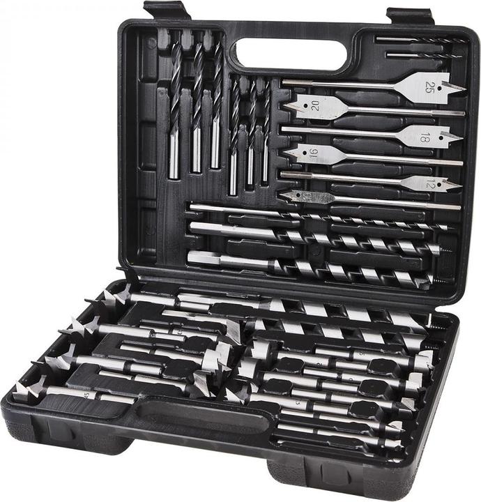 Produktbild Dema Holzbohrer / Forstnerbohrer Set 35 tlg. (6, 10, 12, 16, 20, 25, 28, 30, 32, 35, 38, 40, 45, 48, 50, 54 mm)