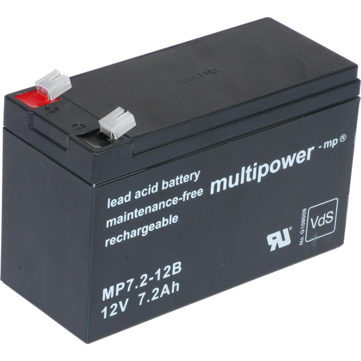 Multipower MP7,2-12B USV-Batterie, USV Zubehör