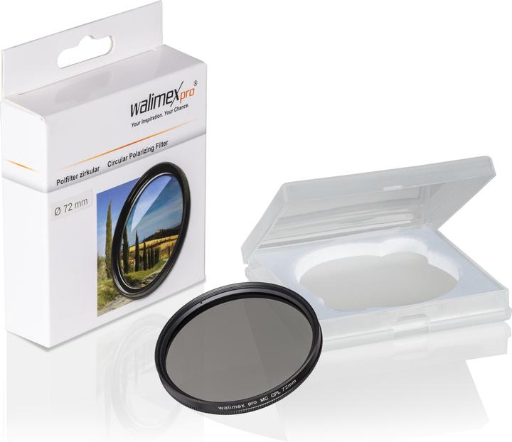 Produktbild Walimex Polfilter zirkular MC (72 mm, Polarisationsfilter)