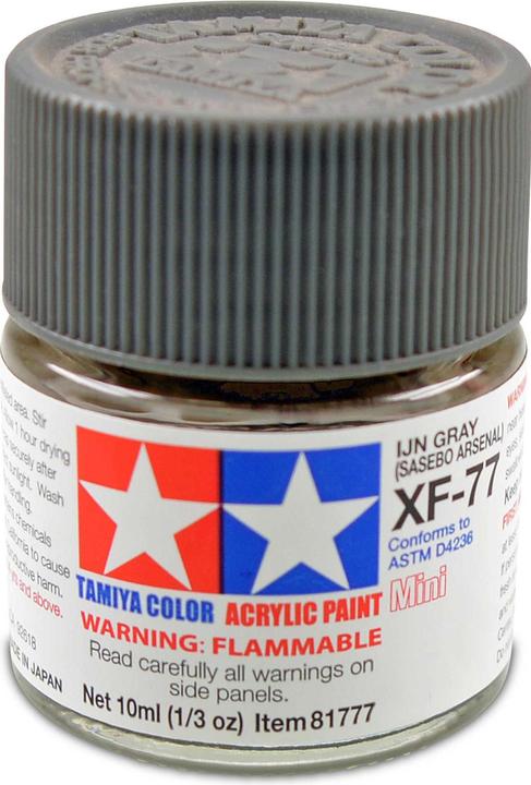 Actual product image Tamiya M-Acr.XF-77 IJN Grey