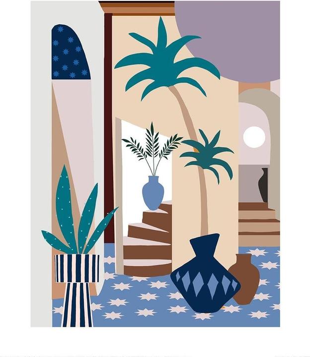 Immagine prodotto Art Group Stampa notte marocchina (50 x 40 cm)