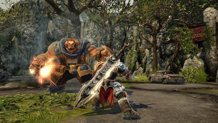 Actual product image THQ Darksiders - Warmastered Edition (Wii U, FR, EN)