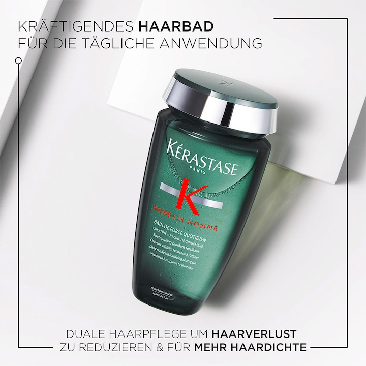 Produktbild Kérastase Genesis Homme Bain Force (250 ml, Flüssiges Shampoo)