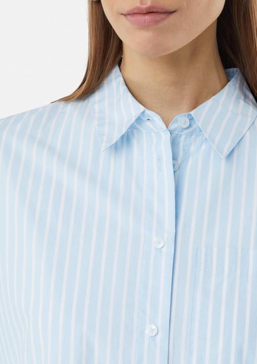 Actual product image Comma Bluse Streifenbluse mit aufgesetzter Tasche (46)