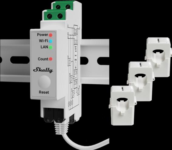 Produktbild Shelly Pro 3EM 120A
