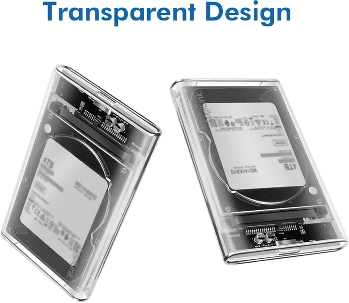 Produktbild LogiLink Festplattengehäuse 2,5", HDD/SSD, USB 3.0, werkzeuglos (2.5")