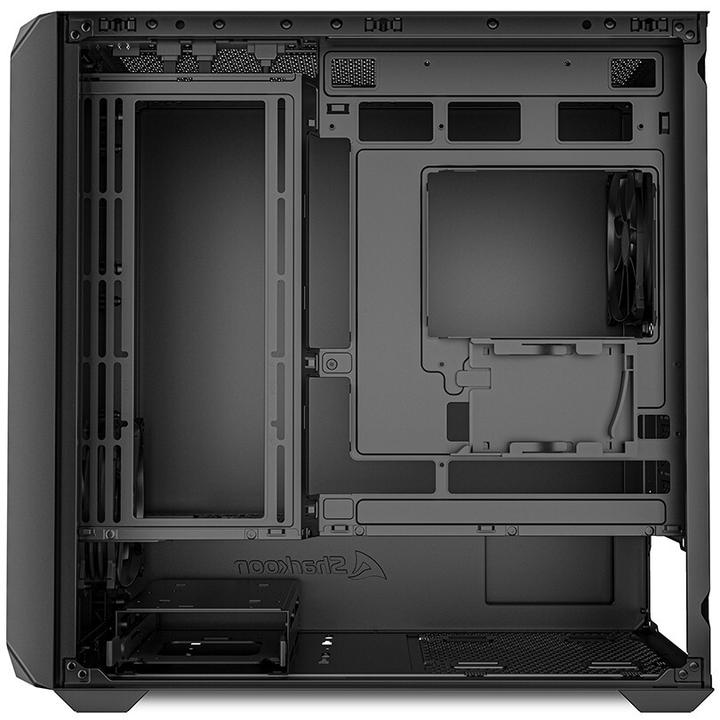 Actual product image Sharkoon MK2 Black mATX (black) (mATX, Mini-ITX)