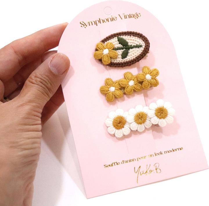 Produktbild Yuko.B Haarspange 3er Pack Vintage (3 Stk.)