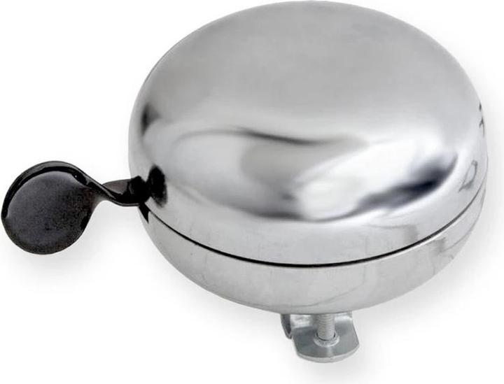 Actual product image Benson Bicycle bell ding-dong 80 mm chrome