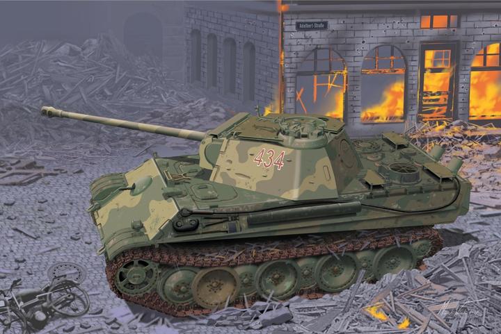 Produktbild 1:35 Panther G w/Additional Turret Roof