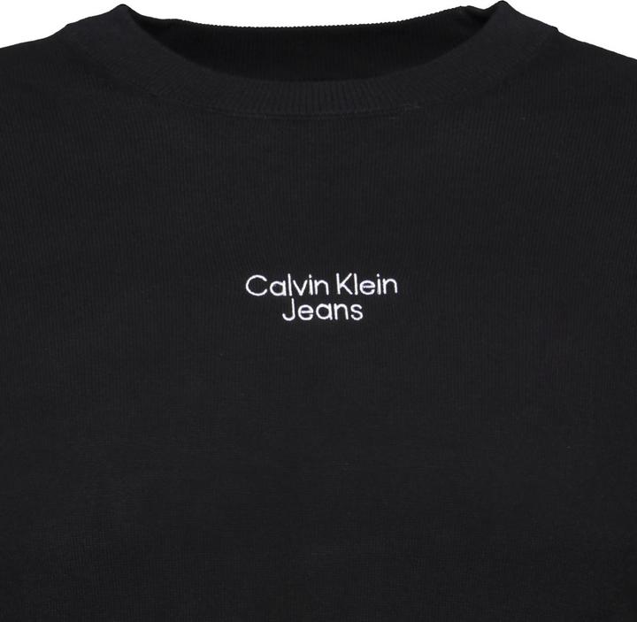 Produktbild Calvin Klein Jeans Jeans Stacked Logo Crew Neck - 55849 (XL)