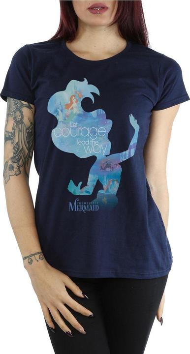 Produktbild Disney Princess Ariel Filled Silhouette TShirt (L)