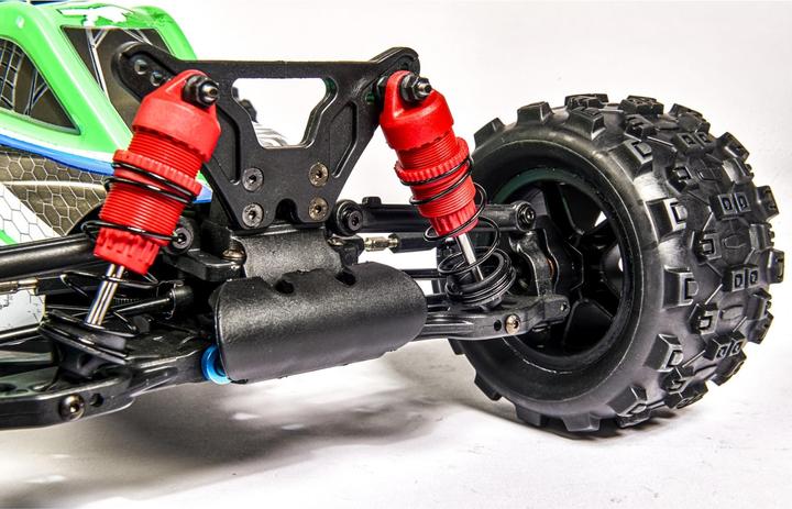 Image du produit Carson X10 Monster Warrior XL 2.0 Electro Brushed Monster Truck 4WD 1:10 100%-RTR (RTR Prêt à fonctionner)