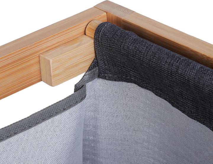 Actual product image Relaxdays Laundry basket shelf