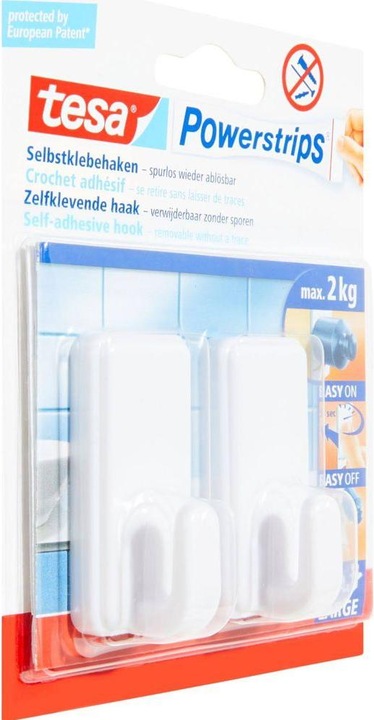 Produktbild tesa Powerstrips Haken Large CLASSIC