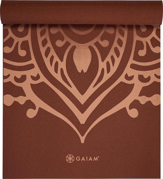 Actual product image Gaiam Sundial Layers Yoga Mat 5 mm Classic Printed (5 mm)