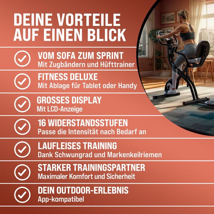 Actual product image Sportana Exercise Bike