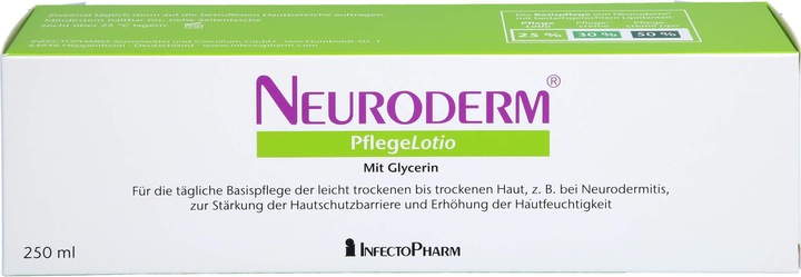 Actual product image Infectopharm Neuroderm care lotion, 250 ml Lotion (Body lotion, 250 ml)