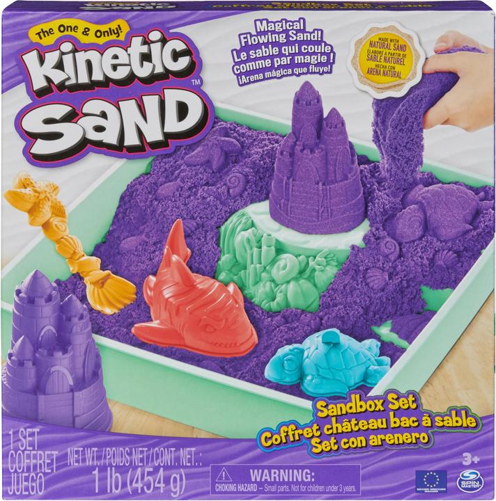 Actual product image Spin Master Kinetic Sand Sandbox Set