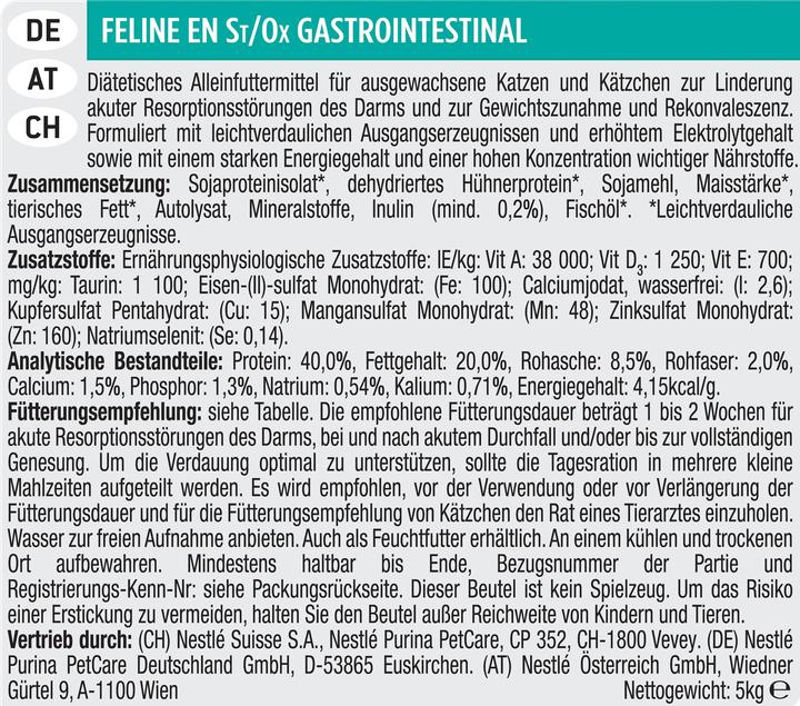 Produktbild Purina Gastrointestinal (Adult, 1 Stk., 5000 g)