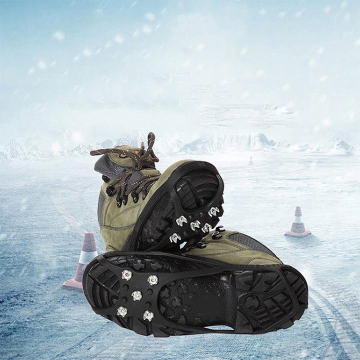 Image du produit Stride Schuhspikes Schneeschuh-Krallen Grödel Steigeisen Silikon Band mit 5 Zähnen