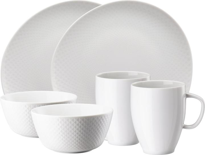 Actual product image Rosenthal Junto white breakfast set 6 pcs (6 pcs.)