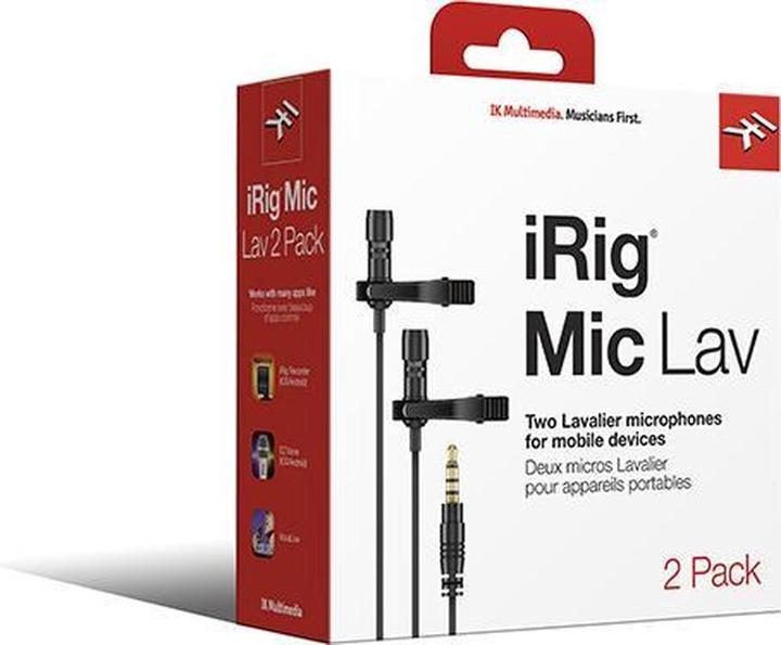 Image du produit IK Multimedia iRig Mic Lav 2 Pack
