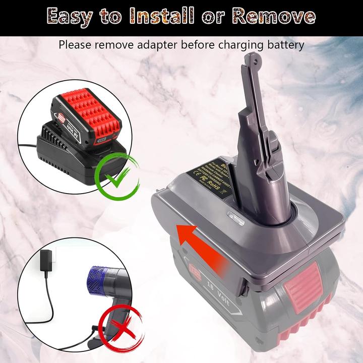 Produktbild Eid Akku Adapter für Dyson V7 und V8
