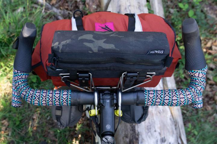 Image du produit Wholegrain Cycles Cliff Lenkertaschenhalter, stainless steel, silver