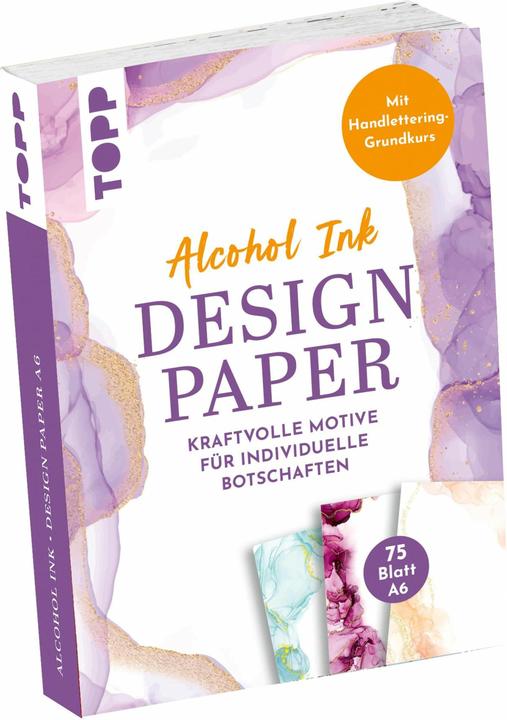 Produktbild Blum:Design Paper DIN A6 Alcohol Ink (220 g/m², 75 x, A6)