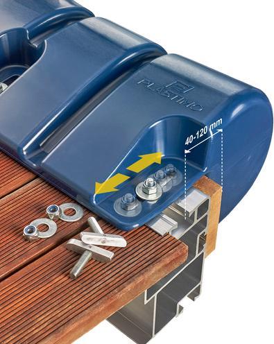 Produktbild Plastimo Stegfender Bumper 3/4 - 90cm