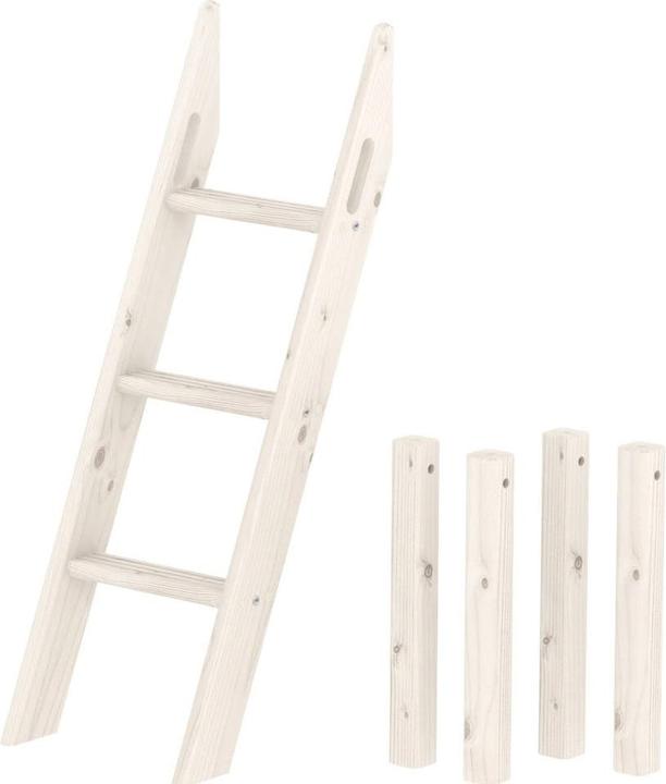 Flexa Schrägleiter und Pfosten für halbhohes Bett Classic