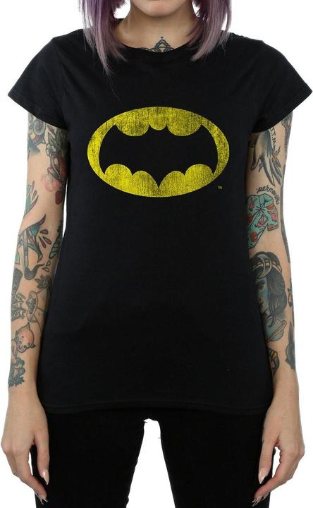 Produktbild Batman TV Serie Distressed Logo Baumwolle TShirt (M)