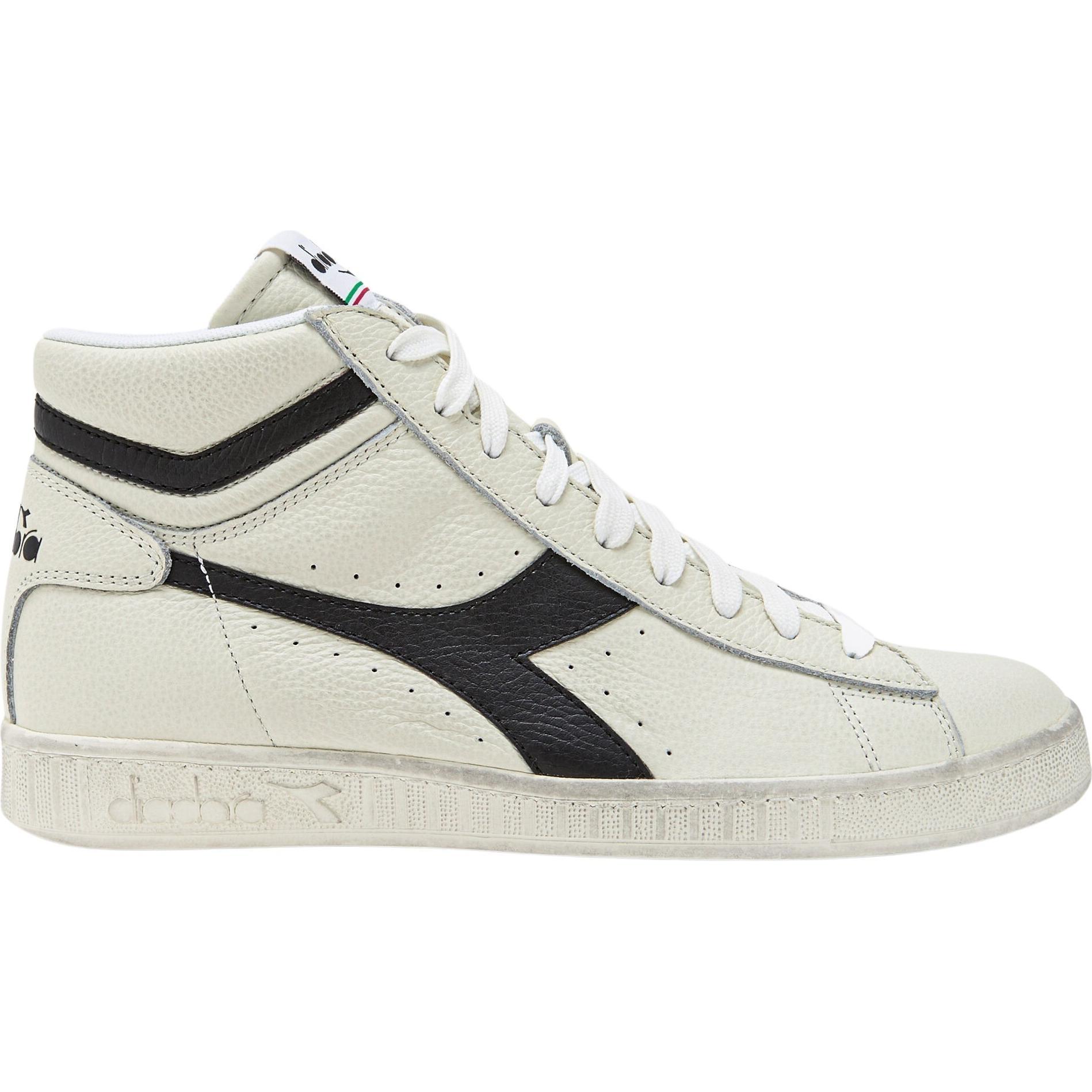 Diadora, Herren, Sneaker, Game High Waxed, Weiss, (44)