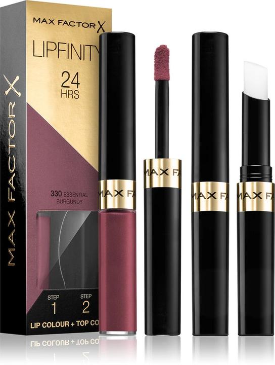Produktbild Max Factor Lipfinity 24HRS (330 Essential Burgundy)