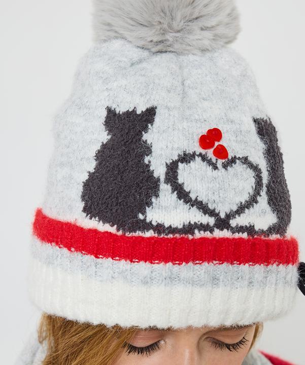 Image du produit Joe Browns Cat Design Button Detail Hat