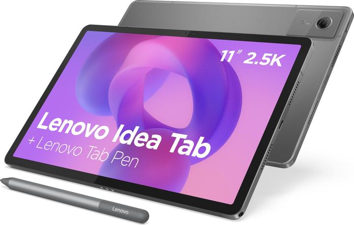 Lenovo Idea Tab avec stylet (WLAN uniquement, 11", 128 Go, Luna Grey)