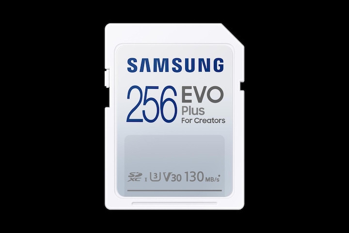 Actual product image Samsung Evo Plus (256 GB, SDXC, U3, UHS-I)