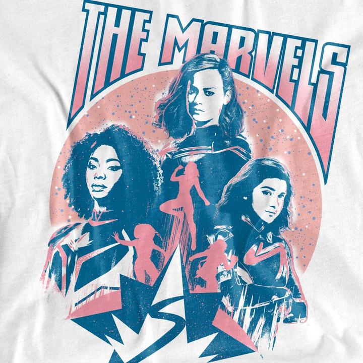 Image du produit The Marvels - T-shirt QUANTUM HEROES - Adulte (M)