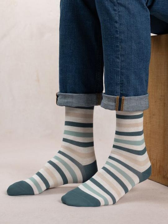 Produktbild Bleuforêt Rayures Multico Socken (Einzelpack, 43 - 46)