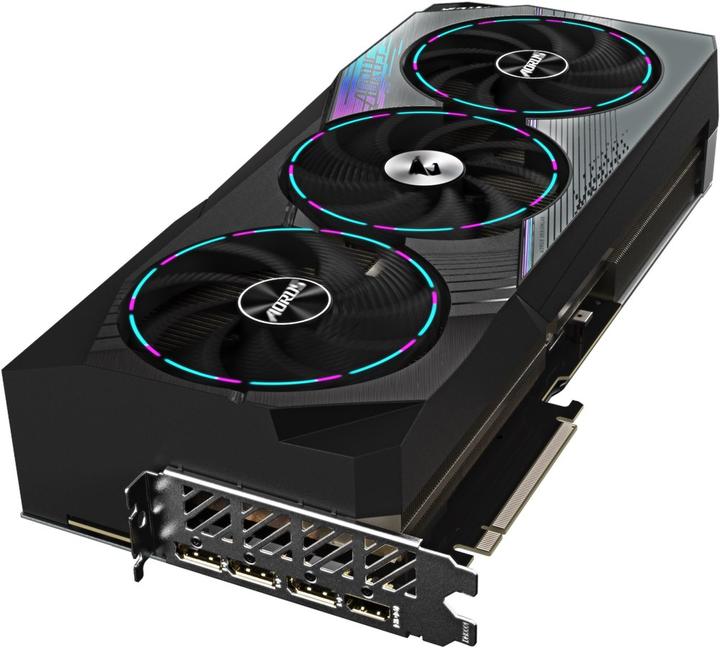 Image du produit Gigabyte GIGA VGA 16GB RTX4080 AORUS MASTER 3xDP/3xHDMI AORUS GeForce RTX 4080 16GB MASTER (16 Go)