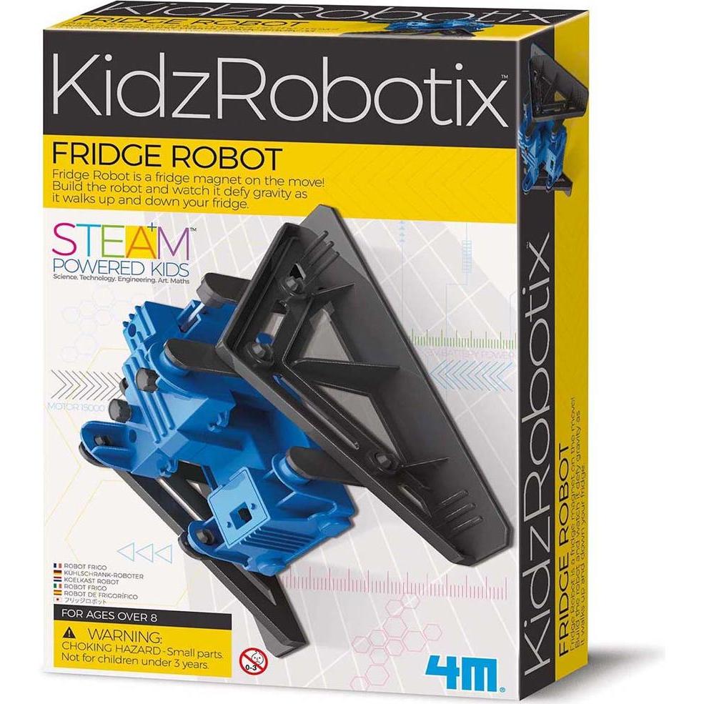 4M Kühlschrank Roboter KidzRobotix, Robotik Kit, Mehrfarbig