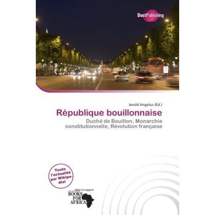 République bouillonnaise, Fachbücher von Jerold Angelus