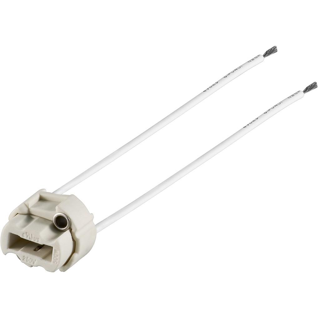 Goobay, Zubehör Beleuchtung, G9 Lampenfassung mit Zwillingslitze