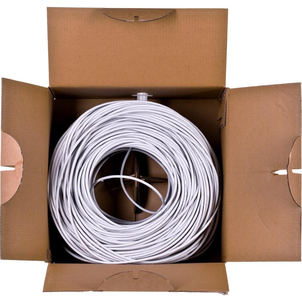 Thumbnail - Lanberg LCU6-12CU-0305-S Netzwerkkabel 305 m Cat6 U/UTP (UTP) Grau (U/UTP, CAT6, 305 m), Netzwerkkabel