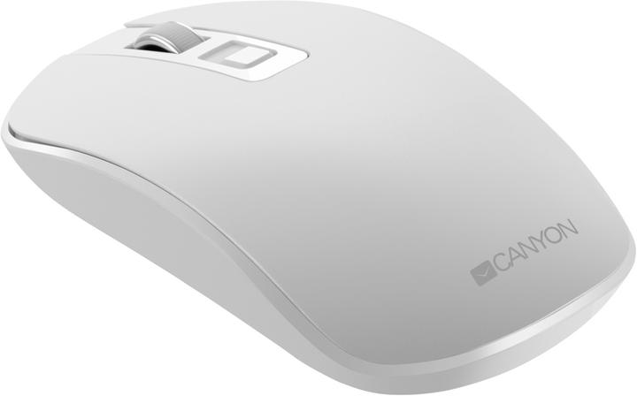 Produktbild Canyon Maus MW-18 Wireless rechargeable silent Pixart pearl (Kabellos)