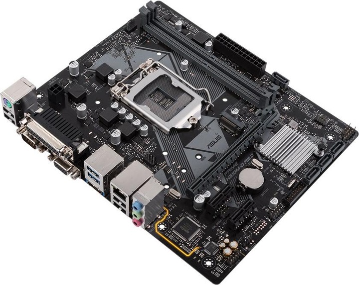Actual product image ASUS PRIME H310M-D R2.0 (LGA 1151, Intel H310, mATX, Flex ATX)