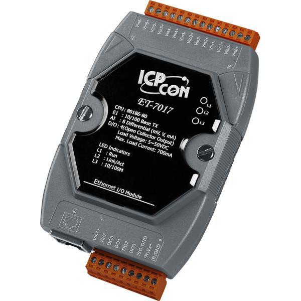 Thumbnail - Moxa Web Based I/O Module, Netzwerkadapter