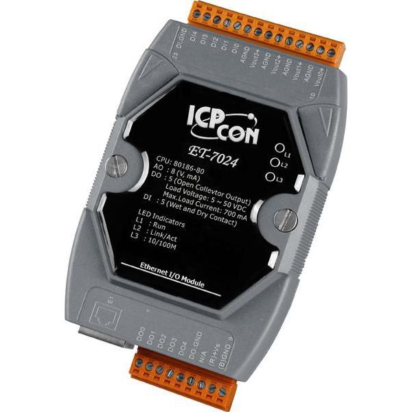 Thumbnail - Moxa Web Based I/O Module, Netzwerkadapter